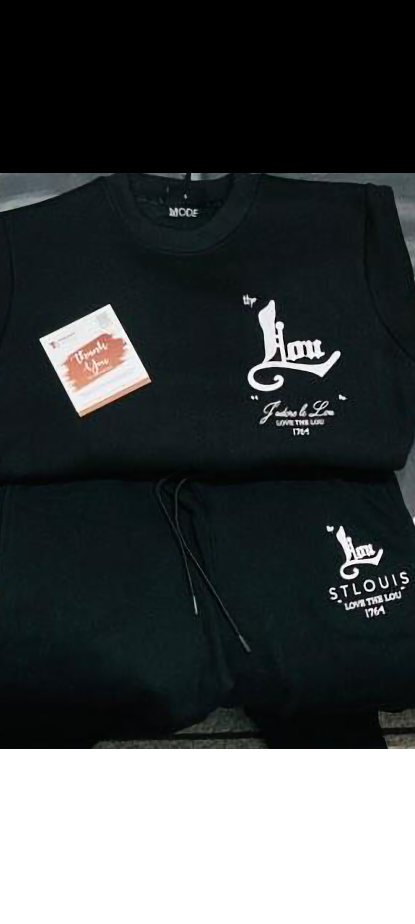 “Love The Lou” Men’s Luxury Sweatsuit Collection