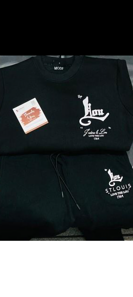 “Love The Lou” Men’s Luxury Sweatsuit Collection