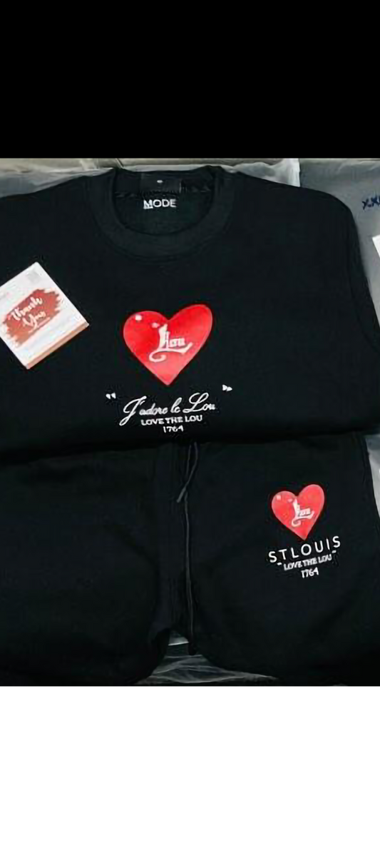 “Love The Lou” Women’s Luxury Sweatsuit Collection